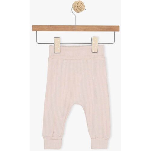 Just kiddin baby dječje duge hlače ribbed cream Cene