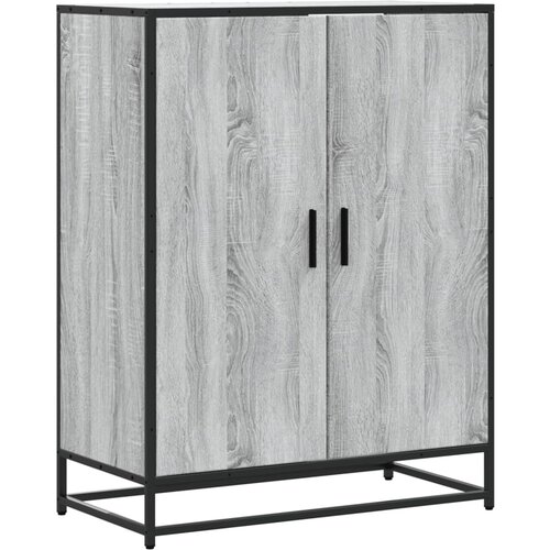 Maison Chic Omarica za obutev - Kopa za čevlje siva sonoma 75x38x97,5 cm inž. les in kovina, (21777413) Slike