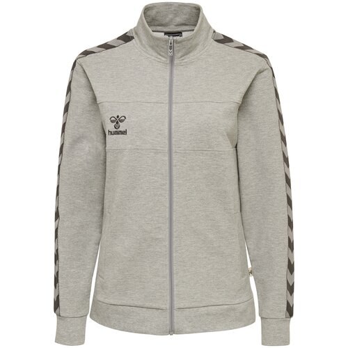 Hummel Športna jakna 'Move Classic' pegasto siva / črna Cene