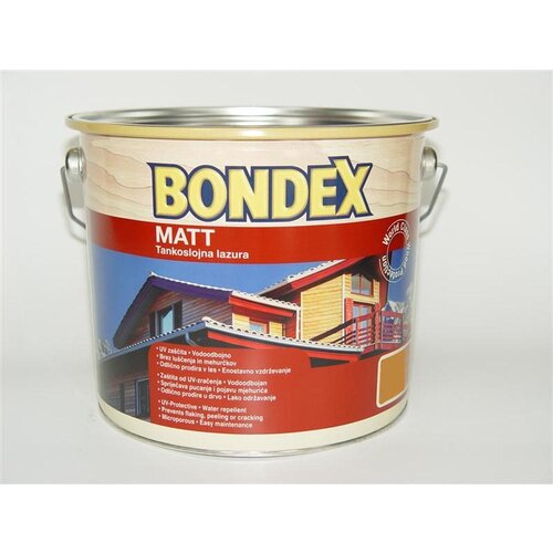 BONDEX lazura za zaštitu drva (crvene boje, 2,5 l) Cijene