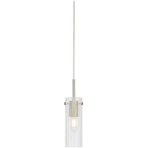 Marksl&amp;ouml;jd 109013 - Luster na sajli TIBIA 1xE14/40W/230V transparentno/mesing Slike