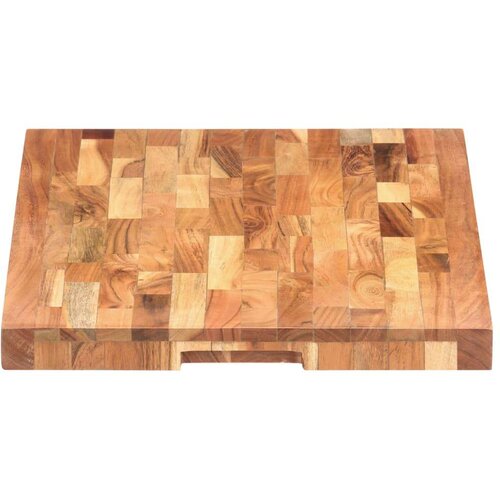 VidaXL Daska za rezanje 60 x 40 x 4 cm od masivnog bagremovog drva Slike