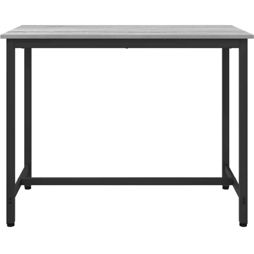  Stol Siva Sonoma 100 x 50 x 76,5 cm Inženjerska drva i čelik Slike