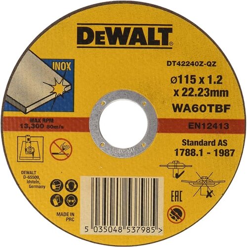 Dewalt disk za rezanje metala 115 1.2x22.2 INOX Cijene
