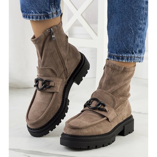 Gemre Brown ankle boots Fannia Slike
