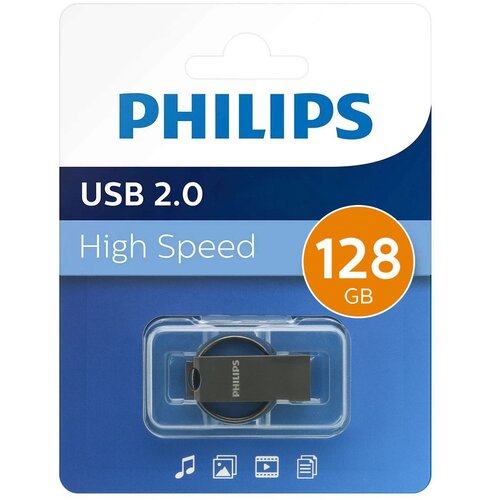 Philips 21ua 2.0 single port 128gb crna Usb flash memorija ( FM858 ) Slike