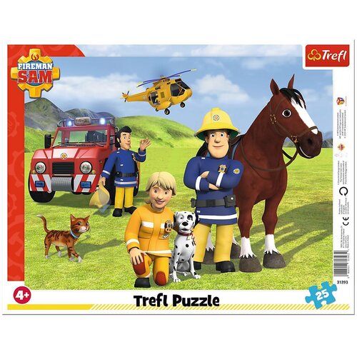 Trefl Vatrogasac Sam: Uvijek na oprezu uokvirene puzzle od 25kom - Cijene