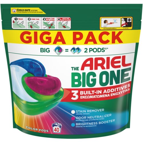 Ariel LND Mega POD Color 40ct Slike