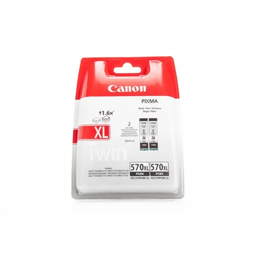 Canon Kartuša PGI-570PGBK XL Black / Dvojno pakiranje / Original