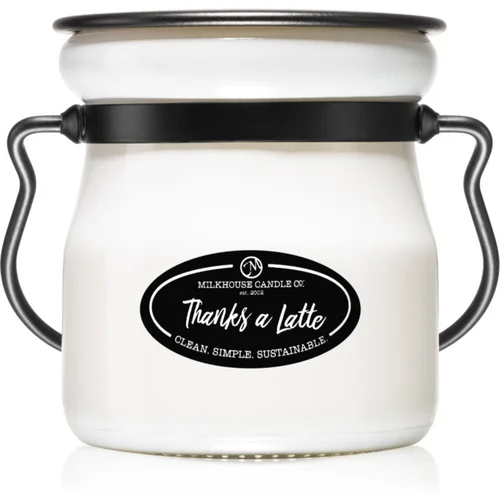 Milkhouse Candle Co. Creamery Thanks A Latte mirisna svijeća Cream Jar 142 g