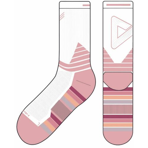 Peak Sport čarape za košarku W4233031 white/pink Slike