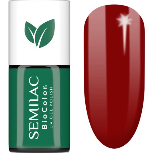 Semilac UV Hybrid BioColor gel lak za nohte z uporabo UV/LED lučke odtenek 721 Red Roses 7 ml Cene