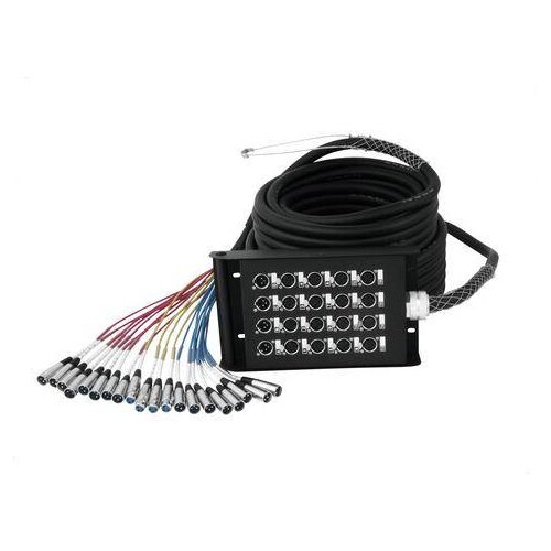 Omnitronic Multicore z odrsko &scaron;katlo\, 16IN / 4OUT\, XLR / XLR Multicore kabel s Stagebox\, 16IN/4OUT\,XLR/XLR, (20479436) Cene