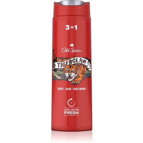 Old Spice Tigerclaw gel za prhanje za obraz, telo in lase za moške Tigerclaw 400 ml Cene
