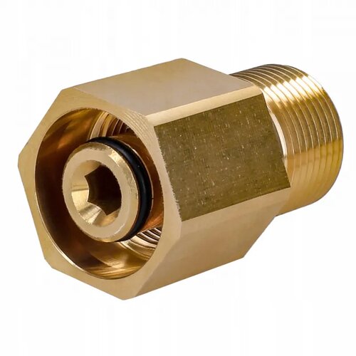 Rosfix Easy!Lock 5 Adapter &ndash; Nadomestni Del Za Visokotlačni Čistilnik K&auml;rcher HD HDS, M22x1.5, 300 Bar, 155&deg;C, Medeninast, (5000222949) Cene