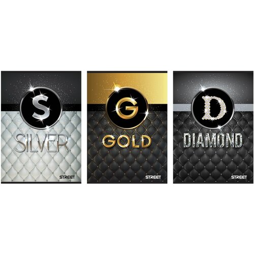 STREET Zvezek Treasure A4 črte z robom Cene