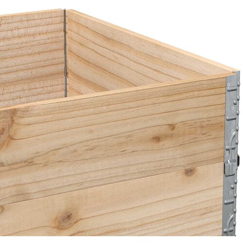  Okviri za palete 2 kom 120 x 80 cm od masivne borovine Slike