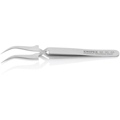 Knipex 92 91 03 precizna ukr&amp;scaron;tena pinceta &amp;scaron;iljasti, fini, ekstra tanki 115 mm Slike