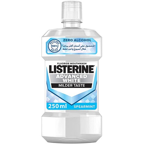 Listerine advance bela tečnost za ispiranje usta, 250 ml Cene
