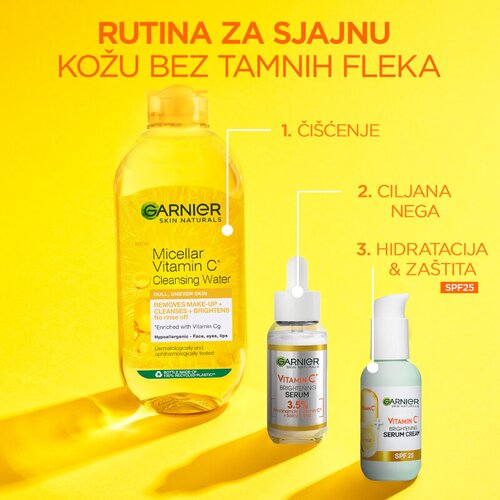 L&amp;acute;Or&amp;eacute;al Paris Garnier vitamin C 2u1 serum - krema 50ml Slike