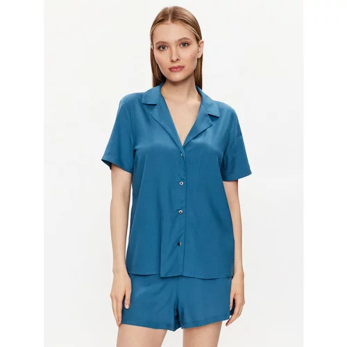 Calvin Klein Underwear Pižama 000QS6967E Mornarsko modra Regular Fit