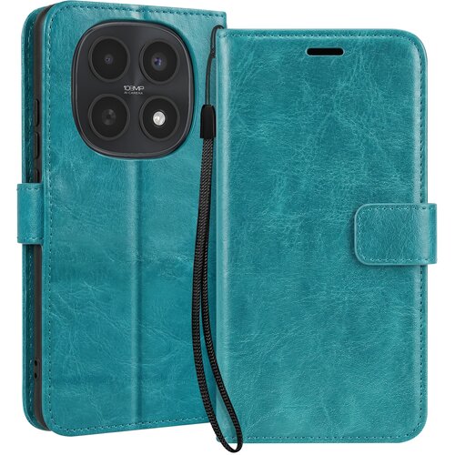 Oem Mayaxess, Denarnica za Redmi Note 15 5G / 4G s trakom in funkcijo stojala, Turkizna, (5000274336) Cene