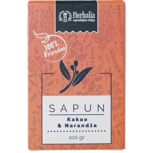Herbalia Prirodni sapun Kakao i narandža 100g Cene