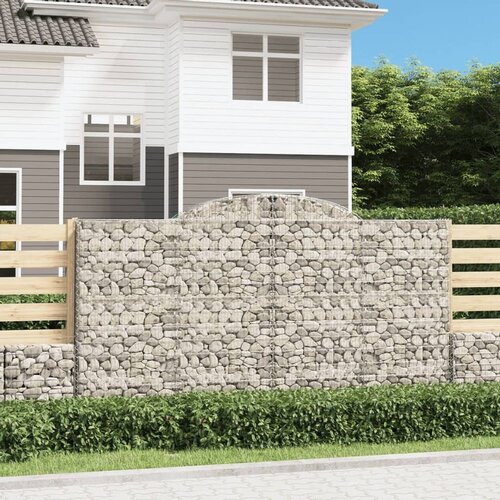  Obokana gabionska košara 300x30x160/180 cm pocinkano železo Cene