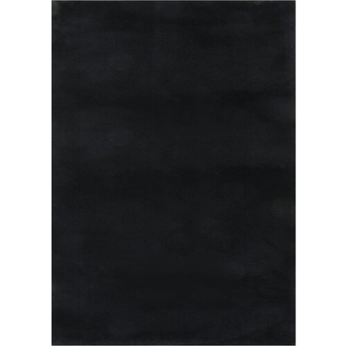  Perivi mekani pahuljasti tepih 120 x 170 cm protuklizni crni Slike