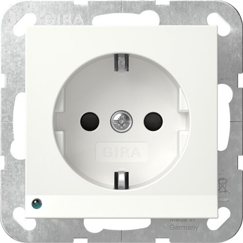 Gira vtičnica za vtičnice LED luči čiste bele barve 417003, (21225331) Slike