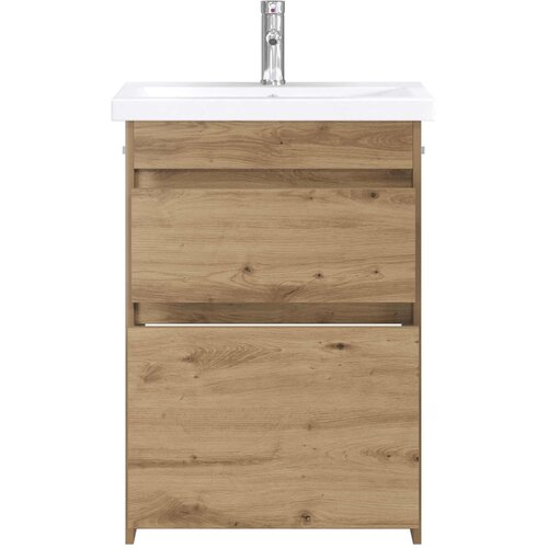  Set namje&amp;scaron;taja za kupaonicu Hrast artisan 61 x 40 x 84,5 cm Slike