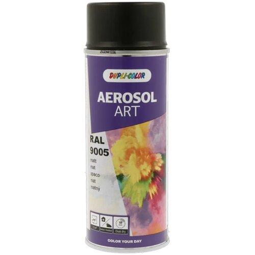 DUPLI-COLOR Sprej Aerosol art crni sjaj (RAL 9005), 400 ml Cijene