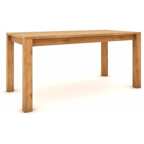 Hrastov stol 160 x 80 cm, prirodan, svilenkasto polumat Slike