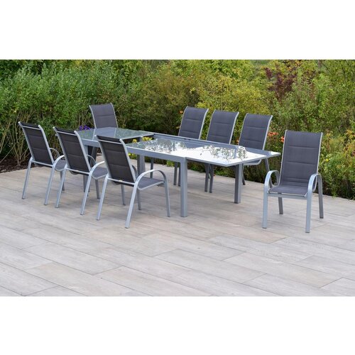 Gardenson vrtni set amalfi, 9-Delno, aluminij Slike