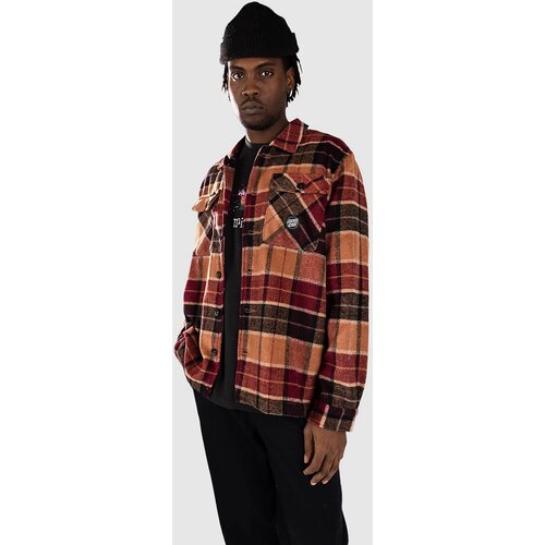 Santa Cruz Lodge Srajca burnt orange check Slike