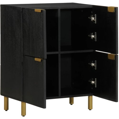 Maison Chic Komoda - Predalnik črn 60x33x75 cm inženirski les, (21716172) Slike