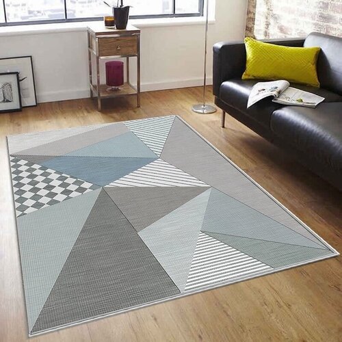  Tepih sa gumenom podlogom 140x220cm - Braon pepito, TG-3142 Cene