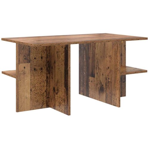  Stolić za kavu Staro drvo 87 x 50 x 45 cm Konstrukcijsko drvo - Staro drvo Slike