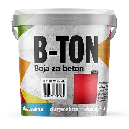  DUGATEHNA B-TON siva boja za beton 0,75l