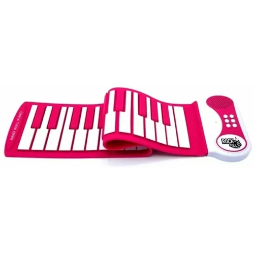 Mukikim rock and roll it - pink piano ružičasta