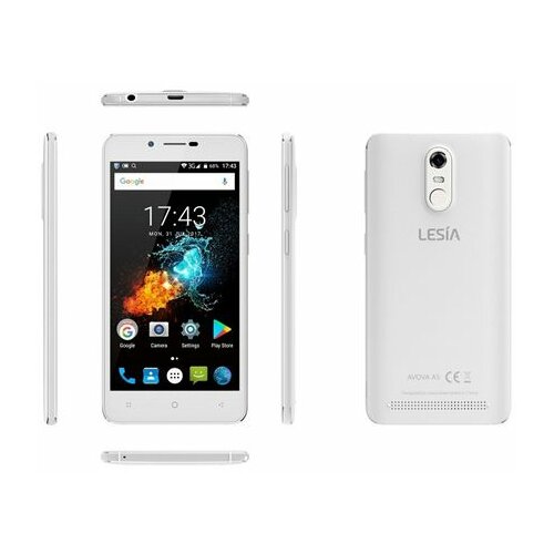 Lesia Anova A5 - DS White 5 IPS,QC 1.3GHz/2GB/16GB/13&5Mpix/Android 7.0 mobilni telefon Slike