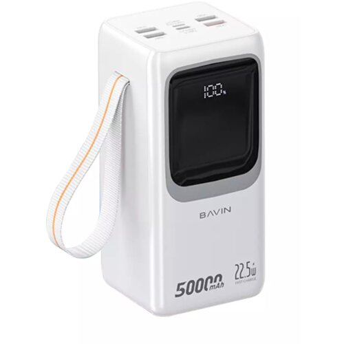 BAVIN PC1032S Eksterna baterija, 50000mAh, 22.5W, Bela Cene