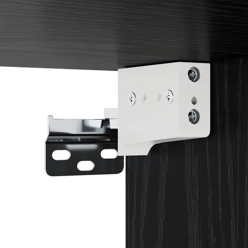  Viseći Noćni Ormar Crni hrast 40 x 30 x 60 cm Konstruirano drvo - Crni hrast 1 Slike