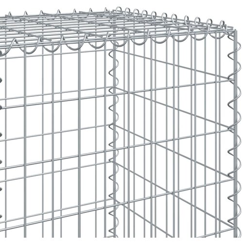  Gabionska ko&amp;scaron;ara s poklopcem 300x50x150 cm pocinčano željezo Slike