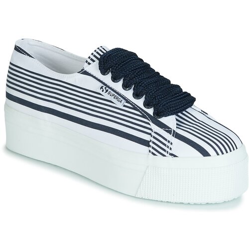 Superga 2790 COT MULTI STRIPE W Bijela Cijene