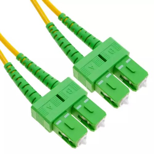 Netiks SC-APC / SC-APC singlemode duplex fiber adapter, APC (angle-polished connectors) Cene