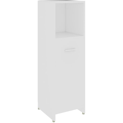 Maison Chic Kopalniška omarica - Kopalniški kabinet bela 30x30x95 cm iverna plošča, (21794967) Cene
