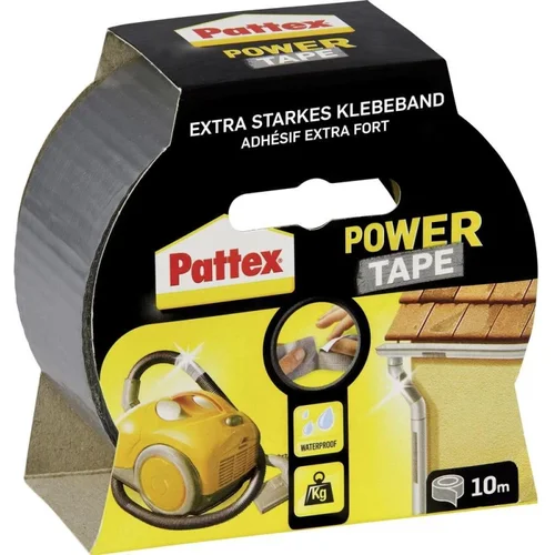 PATTEX POWER TAPE SREBRENA 10M