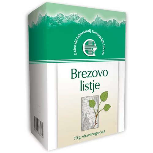 Gorenjske Lekarne Brezovo listje, zdravilni čaj