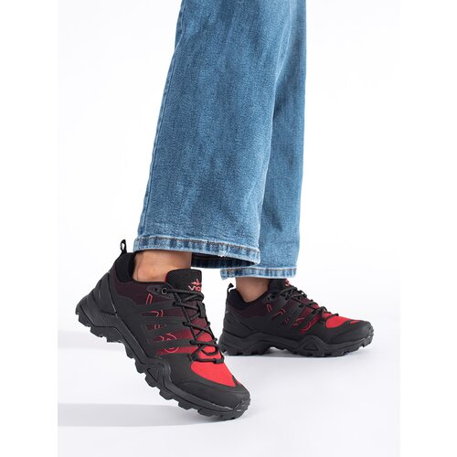 VICO Black and red women's trekking boots Cene